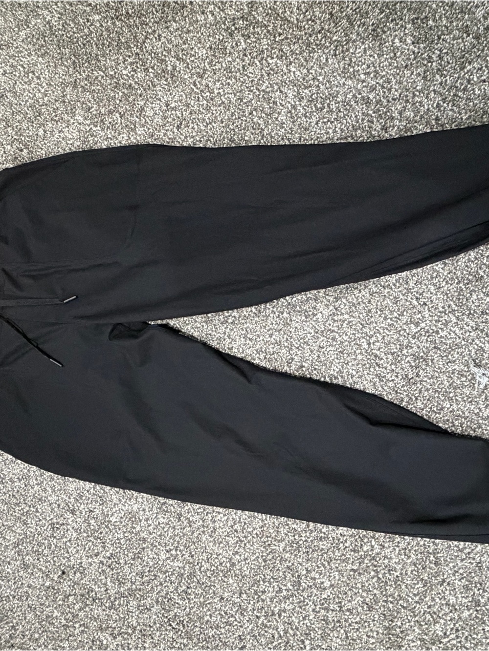 lululemon athletica Men's Black Joggers with Drawstring